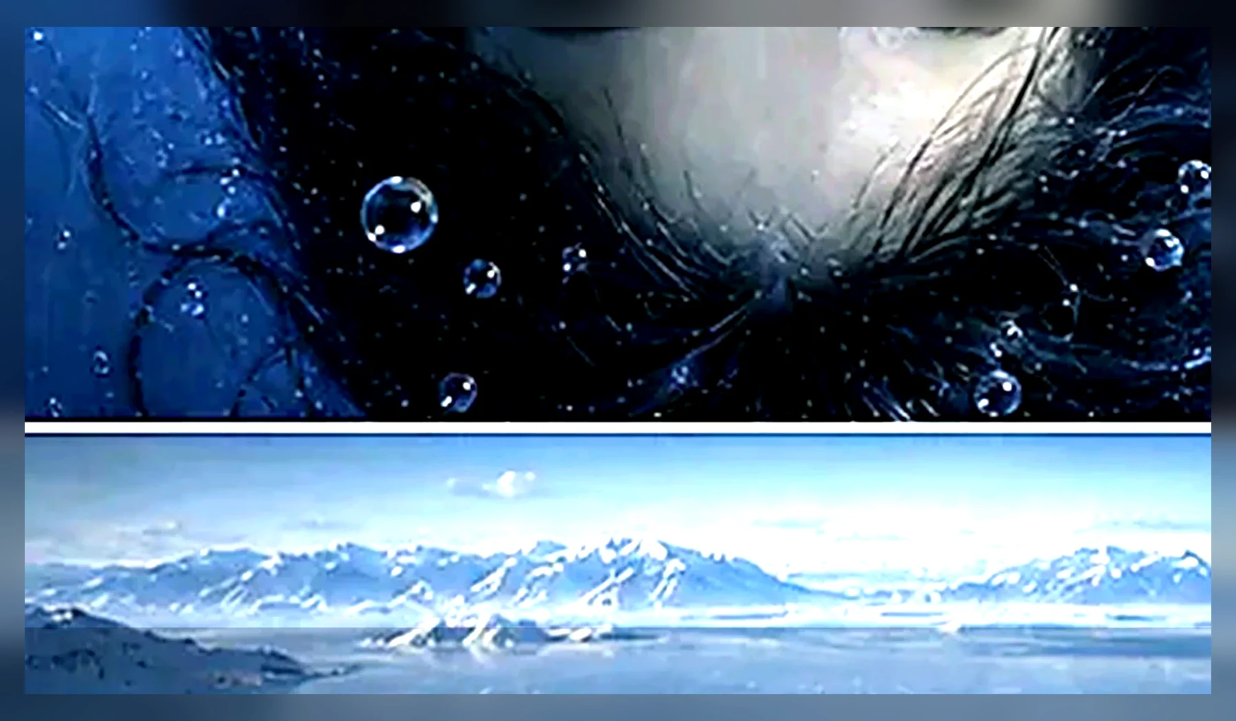 White Expanse ending concept with three figures